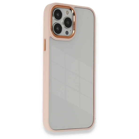 İphone 13 Kılıf Dora Kapak - Pudra ürün görseli 1
