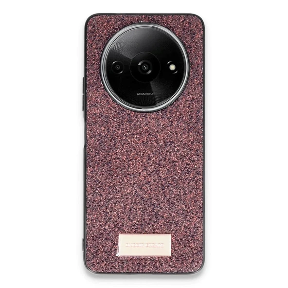 Onegif Redmi A3 4G Bright Simli Kapak - Derin Mor ürün görseli 1