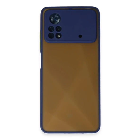 Poco X4 5G Kılıf Montreal Silikon Kapak - Lacivert ürün görseli 1