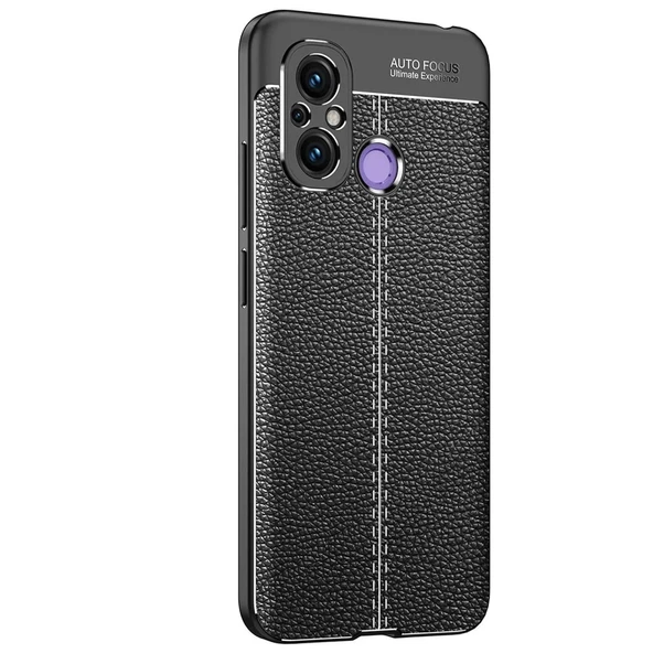 Redmi 12C Kılıf Auto Focus Kapak - Siyah ürün görseli 1