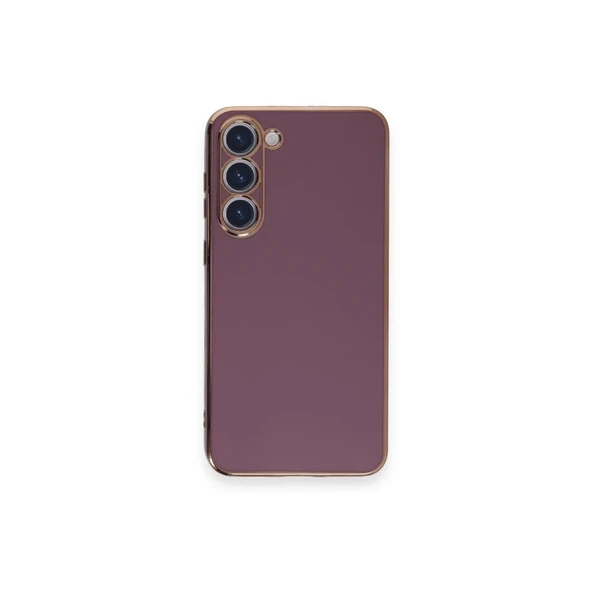 Galaxy S23 Kılıf Volet Silikon - Mor ürün görseli 1