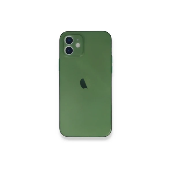 İphone 12 Mini Kılıf Pp İnce Kapak - Yeşil ürün görseli 1