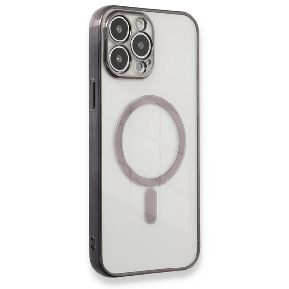 İphone 13 Kılıf Magneticsafe Silikon - Siyah ürün görseli 1