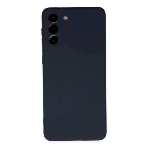 Galaxy S21 Kılıf Nano İçi Kadife Silikon - Lacivert ürün görseli 1