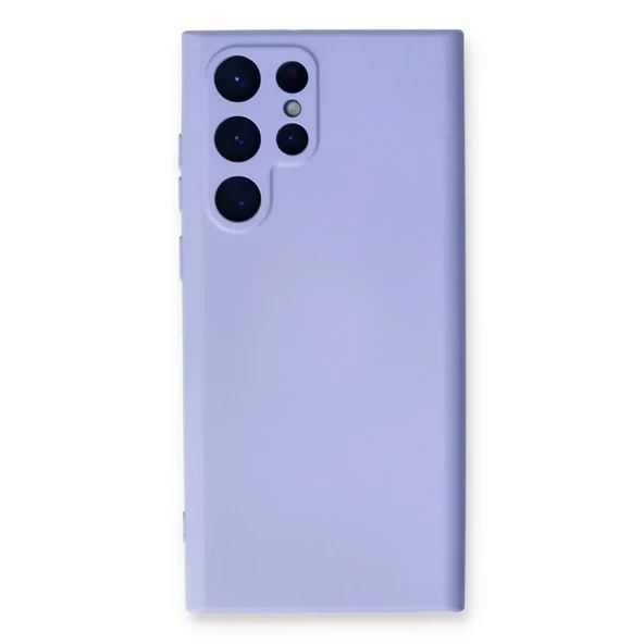Galaxy S22 Kılıf Nano İçi Kadife Silikon - Lila ürün görseli 1