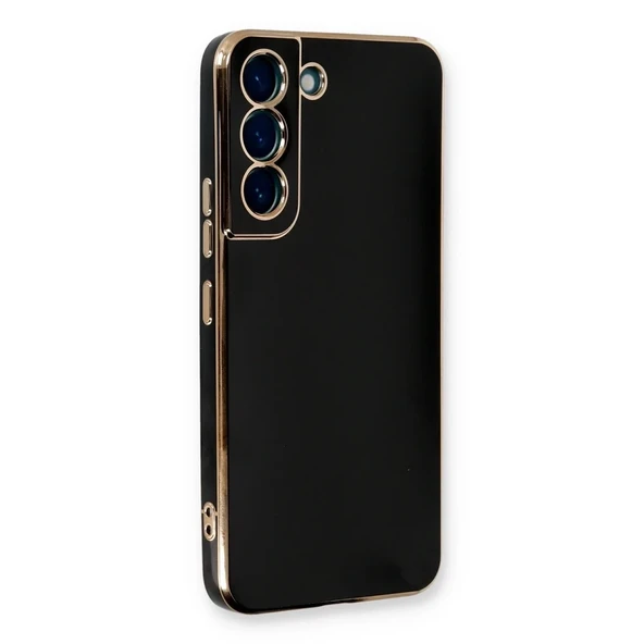 Galaxy S22 Kılıf Volet Silikon - Siyah ürün görseli 1