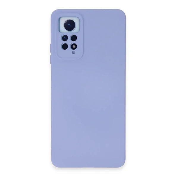 Redmi Note 12 4G Kılıf Nano İçi Kadife Silikon - Lila ürün görseli 1