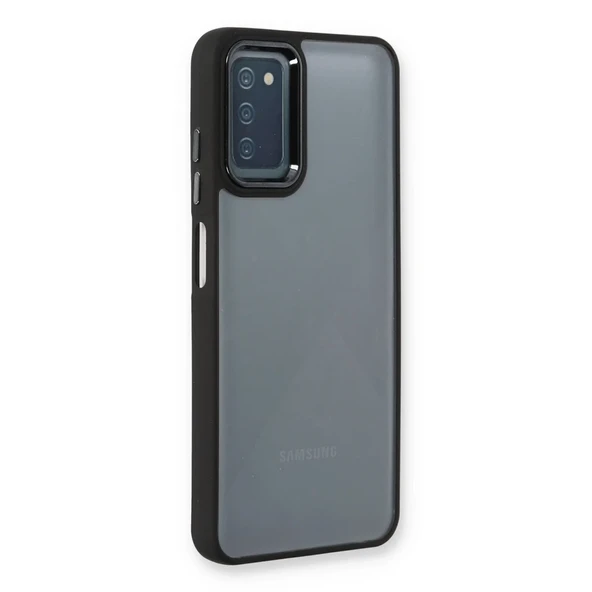 Galaxy A03S Kılıf Dora Kapak - Siyah ürün görseli 1