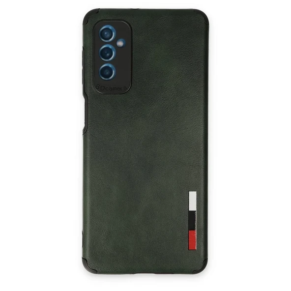 Galaxy M52 5G Kılıf Loop Deri Silikon - Yeşil ürün görseli 1