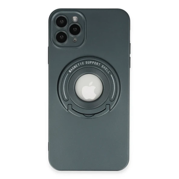 İphone 12 Kılıf Lukka Magneticsafe Kapak - Koyu Yeşil ürün görseli 1