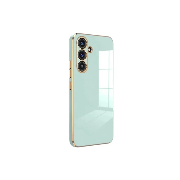 Galaxy S24 Fe Kılıf Volet Silikon - Yeşil ürün görseli 1