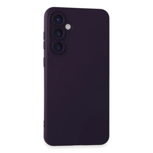 Galaxy S24 Kılıf Nano İçi Kadife Silikon - Mor ürün görseli 1