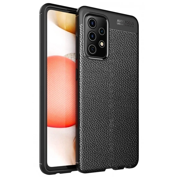 Galaxy A72 Kılıf Auto Focus Kapak - Siyah ürün görseli 1