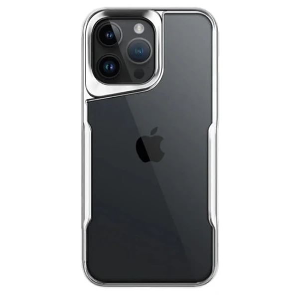 İphone 14 Kılıf Boyi Silikon Kapak - Gümüş ürün görseli 1
