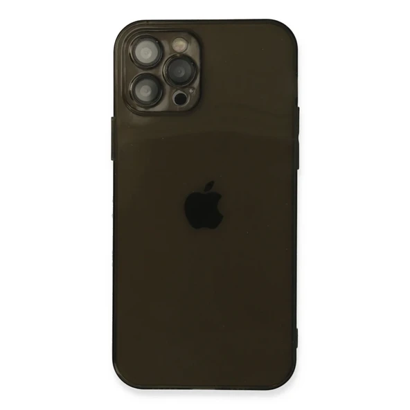 İphone 12 Kılıf Fly Lens Silikon - Siyah ürün görseli 1