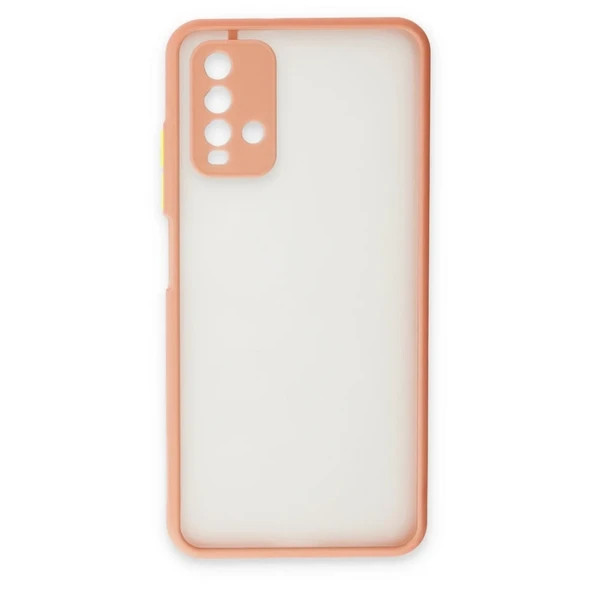 Redmi 9T Kılıf Montreal Silikon Kapak - Pembe ürün görseli 1