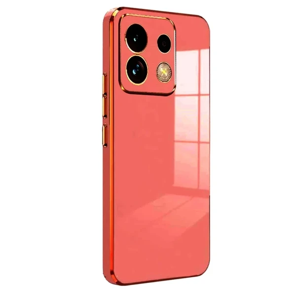 Redmi Note 13 5G Kılıf Volet Silikon - Kırmızı ürün görseli 1