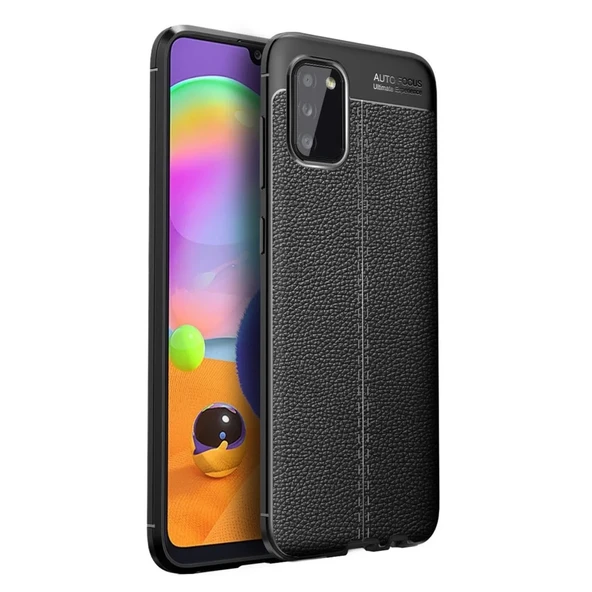 Galaxy A02S Kılıf Auto Focus Kapak - Siyah ürün görseli 1
