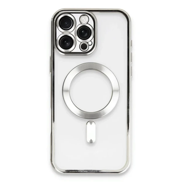 İphone 16 Kılıf Kross Magneticsafe Kapak - Gümüş ürün görseli 1