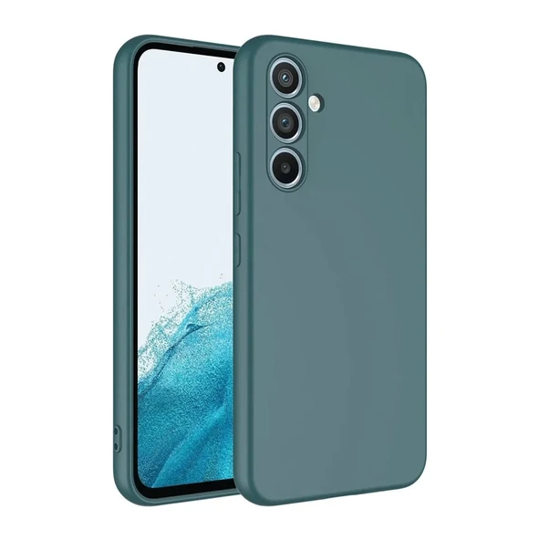 Galaxy A16 5G Kılıf First Silikon - Koyu Yeşil ürün görseli 1