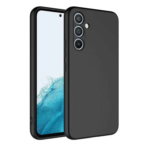 Galaxy A16 5G Kılıf First Silikon - Siyah ürün görseli 1