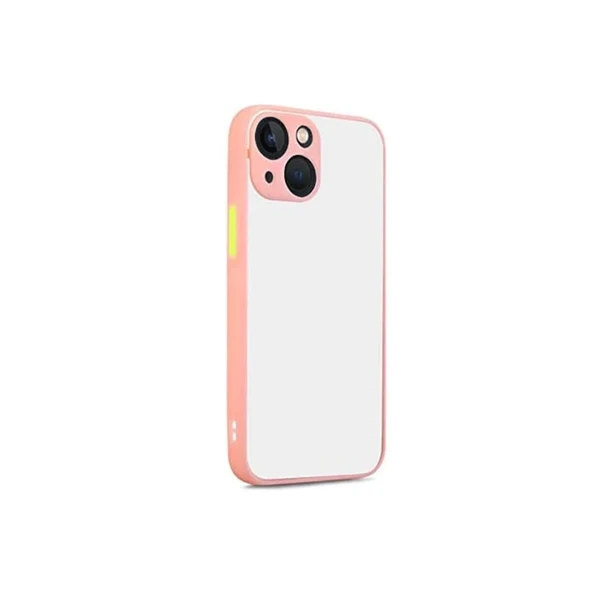 İphone 13 Kılıf Montreal Silikon Kapak - Pembe ürün görseli 1