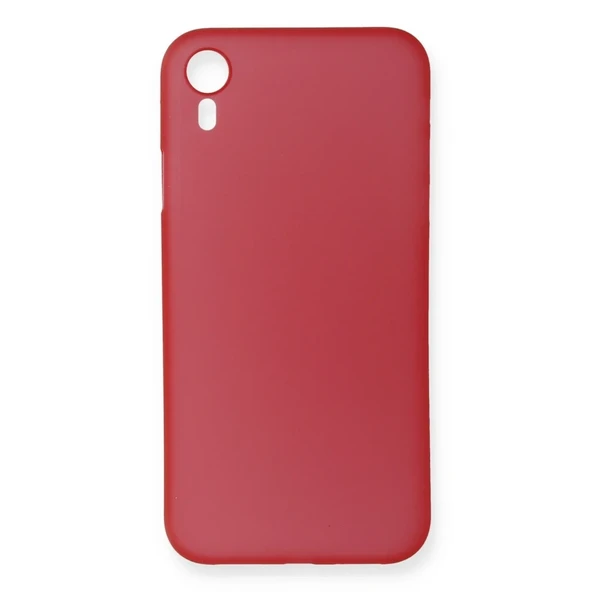 İphone Xr Kılıf Pp İnce Kapak - Kırmızı ürün görseli 1