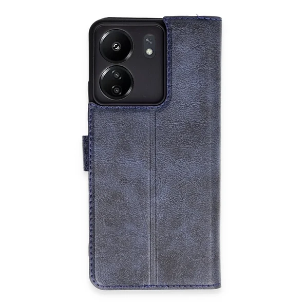 Redmi 13C Kılıf S Kapaklı Kılıf - Lacivert ürün görseli 1