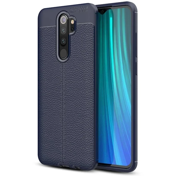 Redmi Note 8 Kılıf Auto Focus Kapak - Lacivert ürün görseli 1