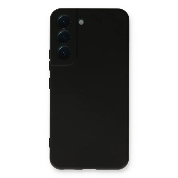 Galaxy S23 Kılıf Nano İçi Kadife Silikon - Siyah ürün görseli 1