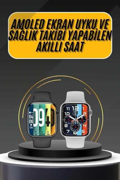 Akıllı Saat Yeni Nesil Android İos Uyumlu Titreşim Modlu Alarm Kronometre ürün görseli 1