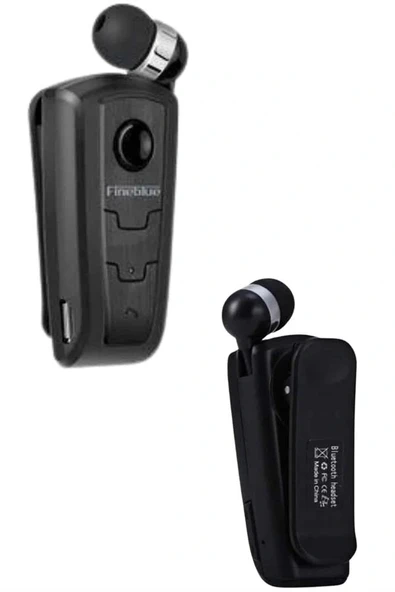 Mikrofonlu Makaralı Bluetooth Kulakiçi Kulaklık Android İos Uyumlu ürün görseli 1