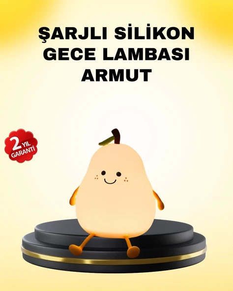 Dekoratif Armut Led Lamba Renk Ayarlı Şarj Edilebilir ürün görseli 1