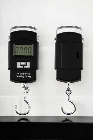 El Terazisi Dijital Göstergeli Pilli 50 Kg Ağırlık Ölçer ürün görseli 1
