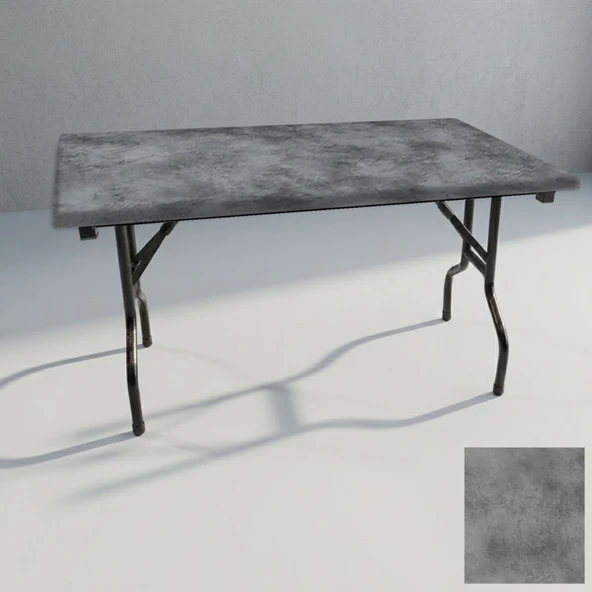 Banket Katlanır Masa (Werzalit, Allzalit. Vermodin Tabla 80x140) - Copperfield ürün görseli 1