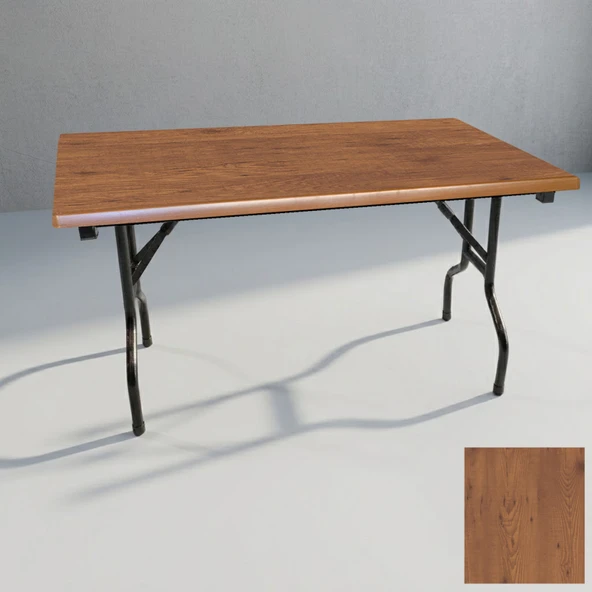 Banket Katlanır Masa (Werzalit, Allzalit. Vermodin Tabla 80x140) - Novagento ürün görseli 1
