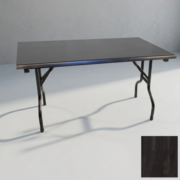 Banket Katlanır Masa (Werzalit, Allzalit. Vermodin Tabla 80x140) - Rocked ürün görseli 1