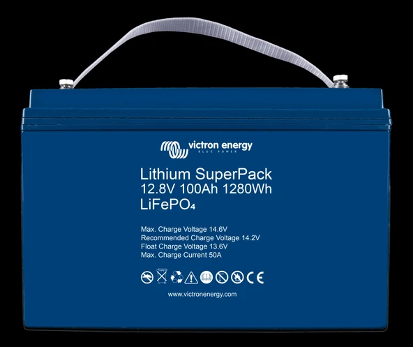 Victron Lityum Akü Lithium SuperPack 12,8V/100Ah (M8) (BAT512110712) ürün görseli 1