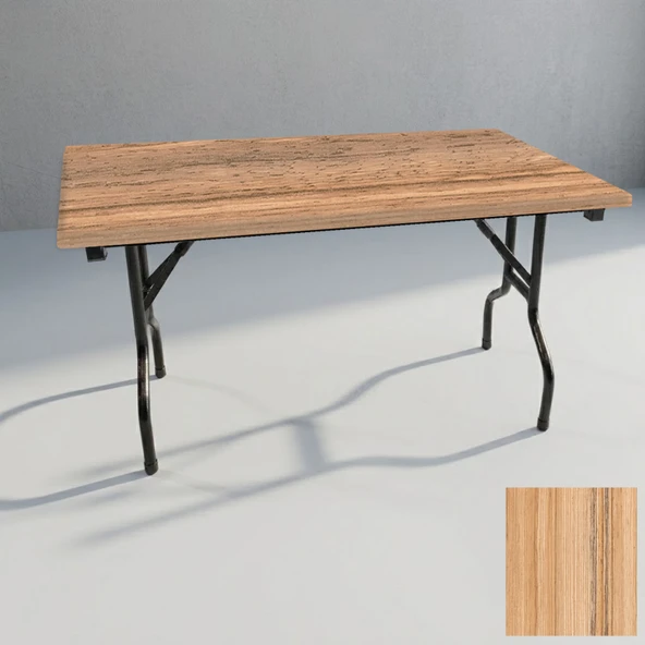 Banket Katlanır Masa (Werzalit, Allzalit. Vermodin Tabla 80x140) - Coco Bolo ürün görseli 1