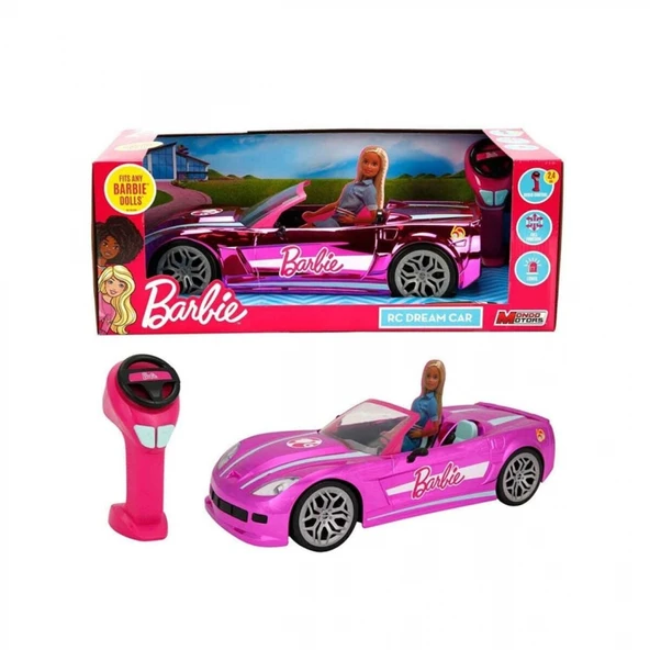S00063698 SUN MON MMT R C ARABA BARBIE CITY CAR 25 SCX26 F F 2 4 GHZ ürün görseli 1