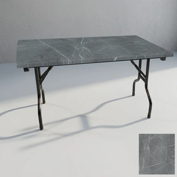 Banket Katlanır Masa (Werzalit, Allzalit. Vermodin Tabla 80x140) - Light Temperado ürün görseli 1