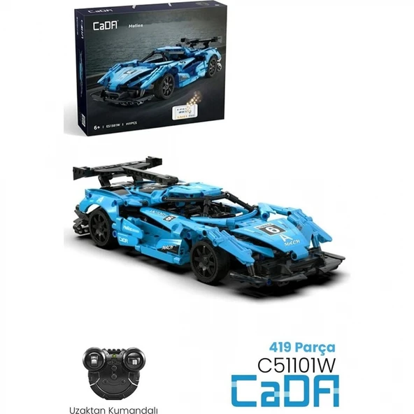 C51301W CADA SUPER RACİNG CAR 419 PARÇA BLOCK OYUNCAK ürün görseli 1