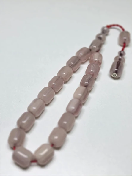 Zeyzun Usta İmzalı Bilek Boy Efe Maskot Sıkma Kehribar Tespih 13,5 x 16 mm Kapsül Kesim ürün görseli 1
