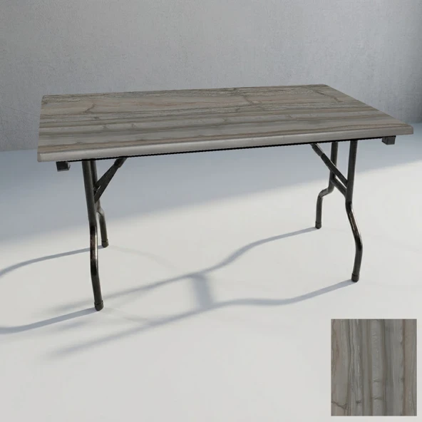 Banket Katlanır Masa (Werzalit, Allzalit. Vermodin Tabla 80x140) - Magma ürün görseli 1