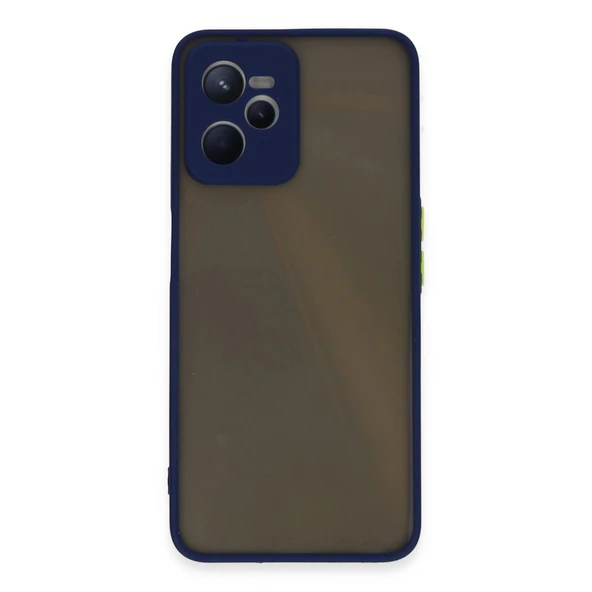 Realme C35 Kılıf Montreal Silikon Kapak - Lacivert ürün görseli 1