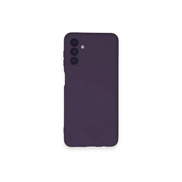 Samsung Galaxy A14 4g Kılıf Nano İçi Kadife Silikon - Mor ürün görseli 1