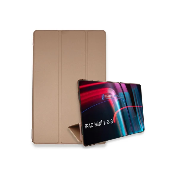 Apple İpad Mini 3 Kılıf Tablet Smart Kılıf - Rose Gold ürün görseli 1