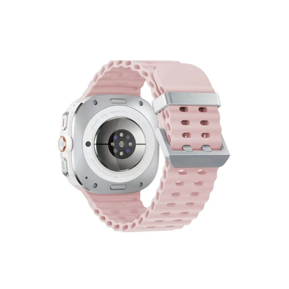 Watch 7 Ultra Kr417 Rug Silikon Kordon - Pudra ürün görseli 1