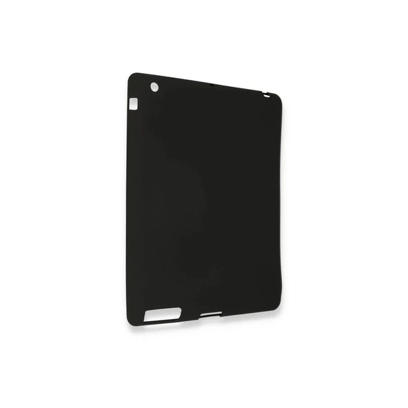 İpad 4 9.7 Kılıf Evo Tablet Silikon - Siyah - Resim 3