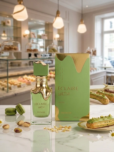 Lattafa Eclaire Pistache Kadın Parfümü 100 Ml ürün görseli 1